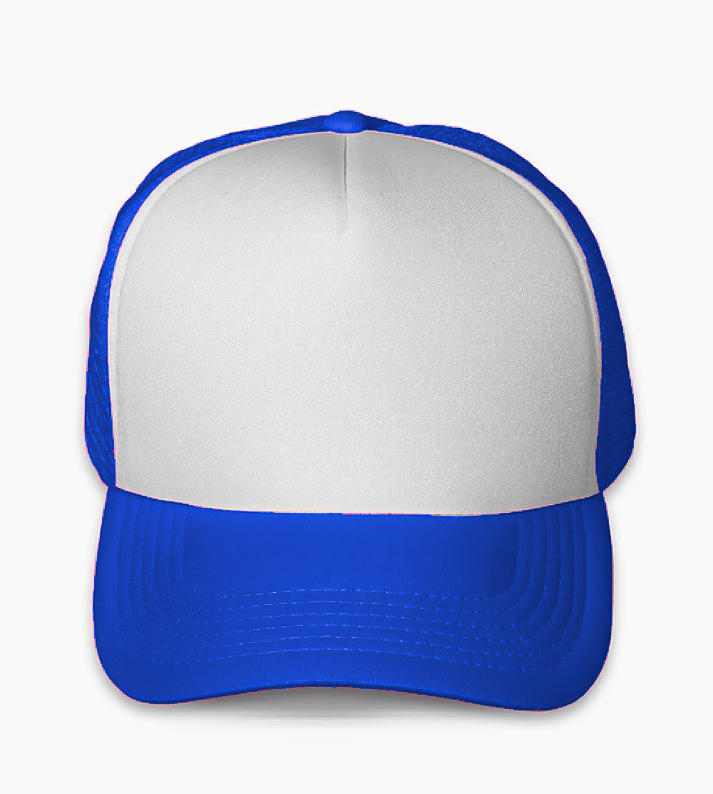 Gorra de Malla Color Azul
