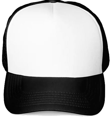 Gorra de Malla Color Negro